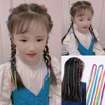 1ШТ Крутые детские дреды Цветные младенцы любят новые повязки для волос