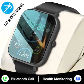 2023 Мужские Смарт-Часы Bluetooth Call GPS Отслеживание 123 Спортивных Режима smartwatch Женские Водонепроницаемые Для Xiaomi Android IOS