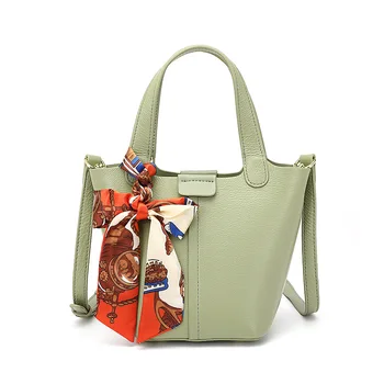 2023 Новая Портативная сумка-корзина для продуктов Tide, Корейская версия Модного Нишевого Дизайна, Большая Вместительная сумка-ведро через плечо