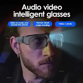 2K HD Смарт-Очки TWS Беспроводные Bluetooth-очки Видеозапись Спортивные Солнцезащитные очки Вызов динамика Мини-камера Солнцезащитные очки