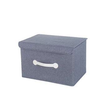 J2101 Новая домашняя тканевая коробка для хранения, моющаяся коробка для хранения