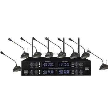 MICWL Wireless Radio Digital 8 настольная микрофонная система для конференц-зала - гарантия два года