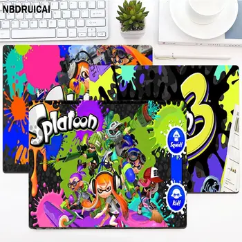 Splatoon 2 Анимационная Скоростная Версия Игровая Компьютерная Клавиатура Офисный Настольный Коврик Самые Дешевые Коврики Для Чашек Для ПК Gamer Mousemat