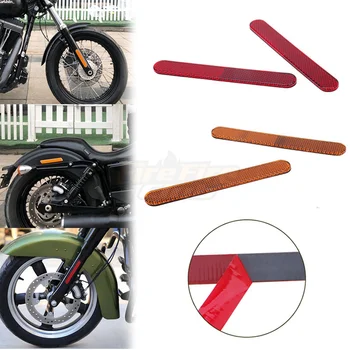 Аксессуары для мотоциклов, Отражающие наклейки, защитные наклейки на защелку седельной сумки, наклейки для Harley Sportster XL 1200 883 Touring Dyna