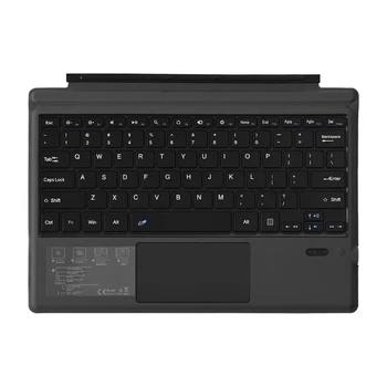 Беспроводная Bluetooth-совместимая планшетная клавиатура Type-C, встроенная зарядка для Surface Pro 3/4/5, универсальная клавиатура E65C