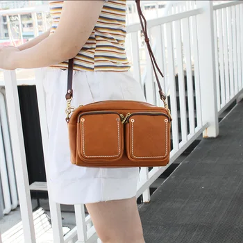 Высококачественная сумка для мобильного телефона из мягкой кожи с несколькими карманами, многофункциональная портативная сумка-мессенджер, женская сумка через плечо