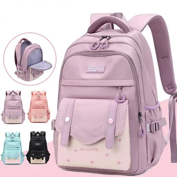 Женский рюкзак на каждый день в корейском стиле, Водонепроницаемые рюкзаки из нейлоновой ткани для путешествий, школьная сумка для девочек, повседневные сумки для подростков