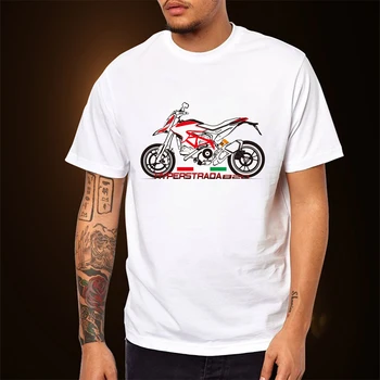Мотоциклетная футболка KODASKIN, футболки, мужские топы и тройники, футболка для мотоцикла Ducati Multistrada 820