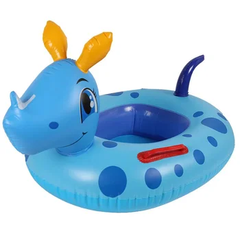 Надувное детское сиденье в форме Мультяшного животного, Плавательное кольцо для малышей, летние Пляжные игрушки-поплавки