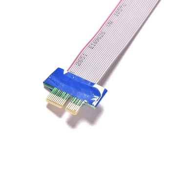 Новое поступление PCI Express Flex Relocate Cable PCI-E 1X to 1x Slot Riser Card Extender Удлинительная Лента для Биткойн-Майнера