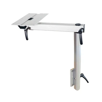Ножка стола из алюминиевого сплава Подвижная, поворотная и регулируемая по высоте, аксессуары для кемпинга