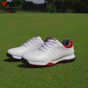 Обувь для гольфа PGM, мужские промышленные Кроссовки для гольфа с заклепками, Водонепроницаемые мужские Повседневные кроссовки Для Гольфа, Мужская обувь для гольфа