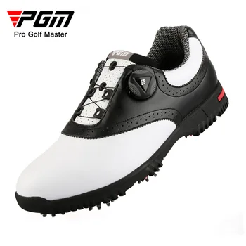 Обувь для гольфа PGM, противоскользящие кроссовки с вращающимися пряжками, Мужская водонепроницаемая спортивная обувь Для отдыха, Многофункциональные кроссовки для гольфа XZ130