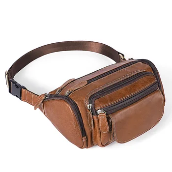 поясная сумка для путешествий из натуральной кожи, поясная сумка, мужские кожаные поясные сумки, чехол для телефона, маленькая сумка-мессенджер для мужчин