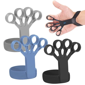 Силиконовое устройство для захвата, носилки для упражнений на пальцах, тренажер для захвата рук при артрите, укрепляющий реабилитационные тренировки для облегчения боли