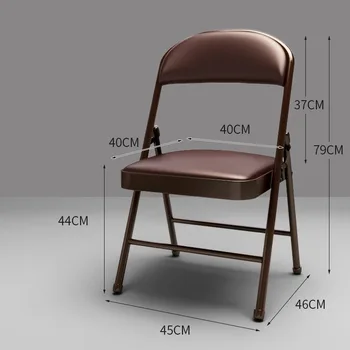 Скандинавские ресторанные стулья, Черные Роскошные кожаные Дизайнерские стулья для столовой, Уличная мебель для дома Sillas Comedor DC043