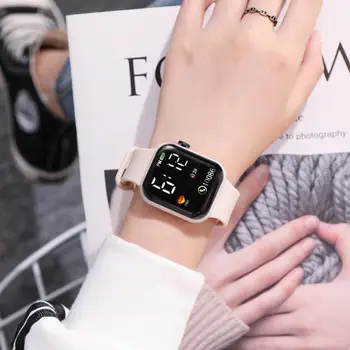 Цифровые умные спортивные часы Женские часы цифровые светодиодные электронные наручные часы фитнес-наручные часы Мужские детские часы hodinky